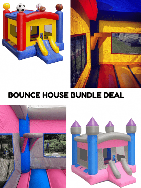Bounce House Bundle Deal Backyard Shenanigans LLC