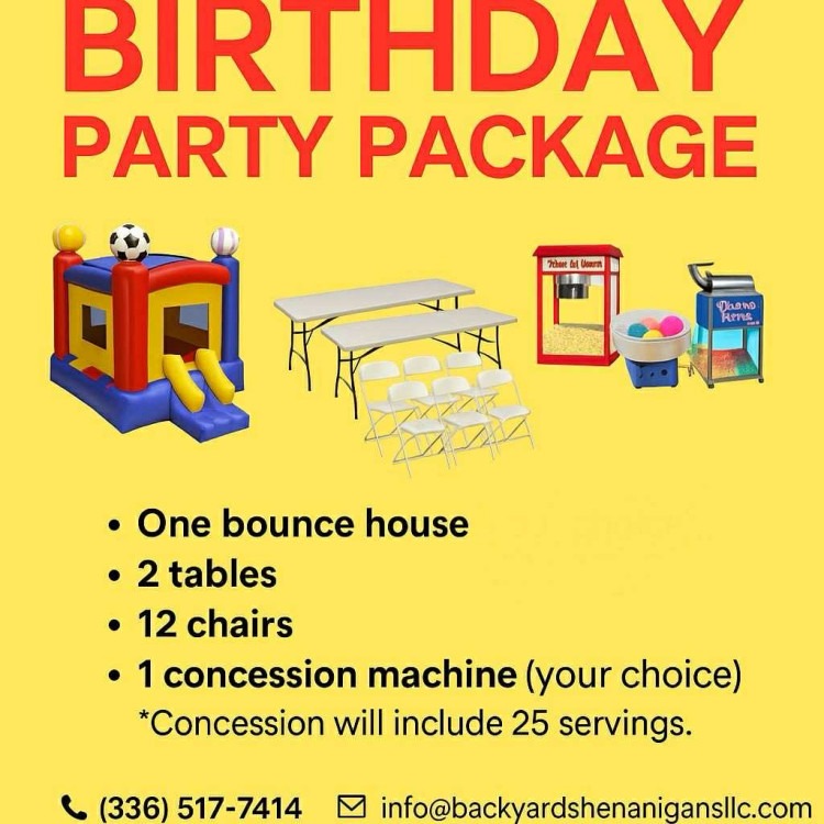 Sports Birthday Party Package