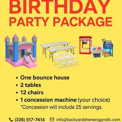 Princess Castle Birthday Party Package