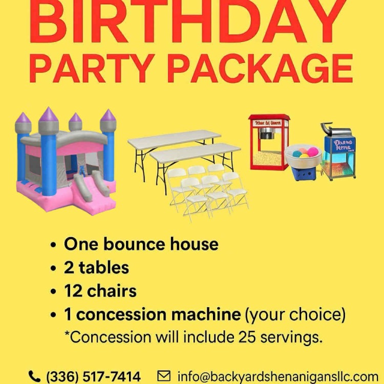 Princess Castle Birthday Party Package